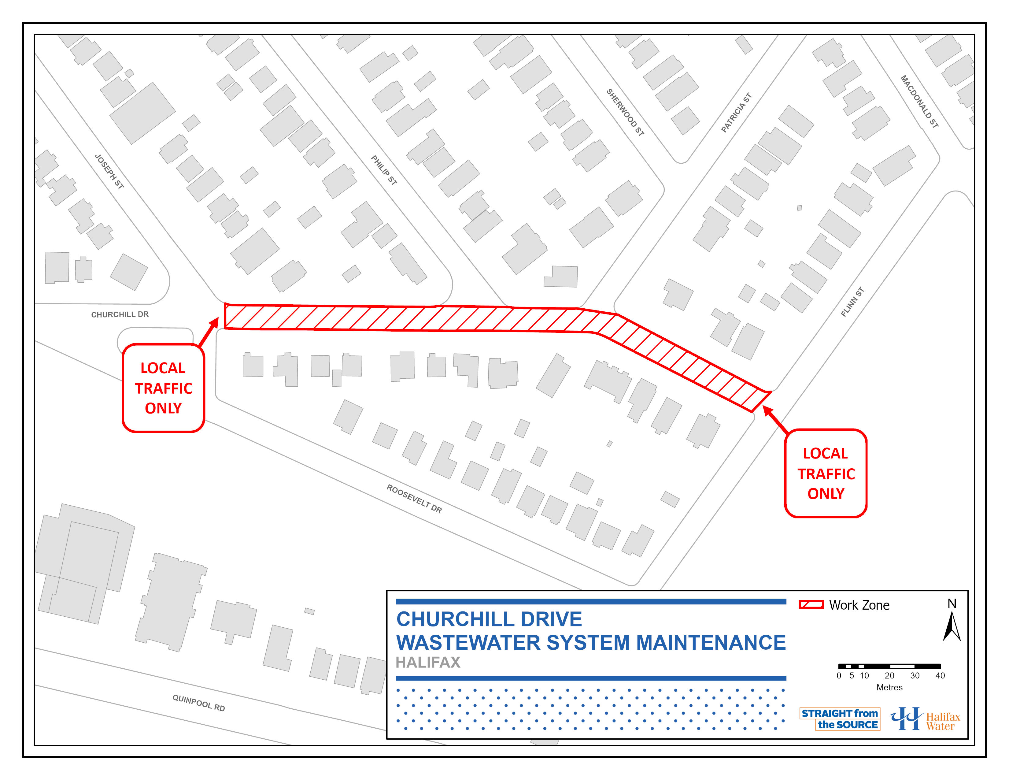 Churchill Drive Wastewater System Maintenance Halifax Water